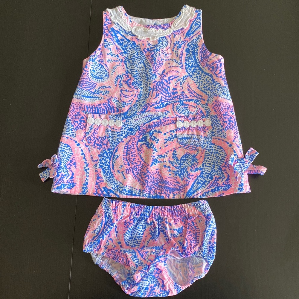 LILLY PULITZER INFANT DRESS, SZ 6-12 MONTHS